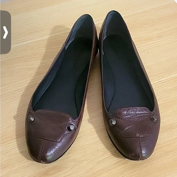 Balenciaga flats brown EUC - Picture 1 of 10